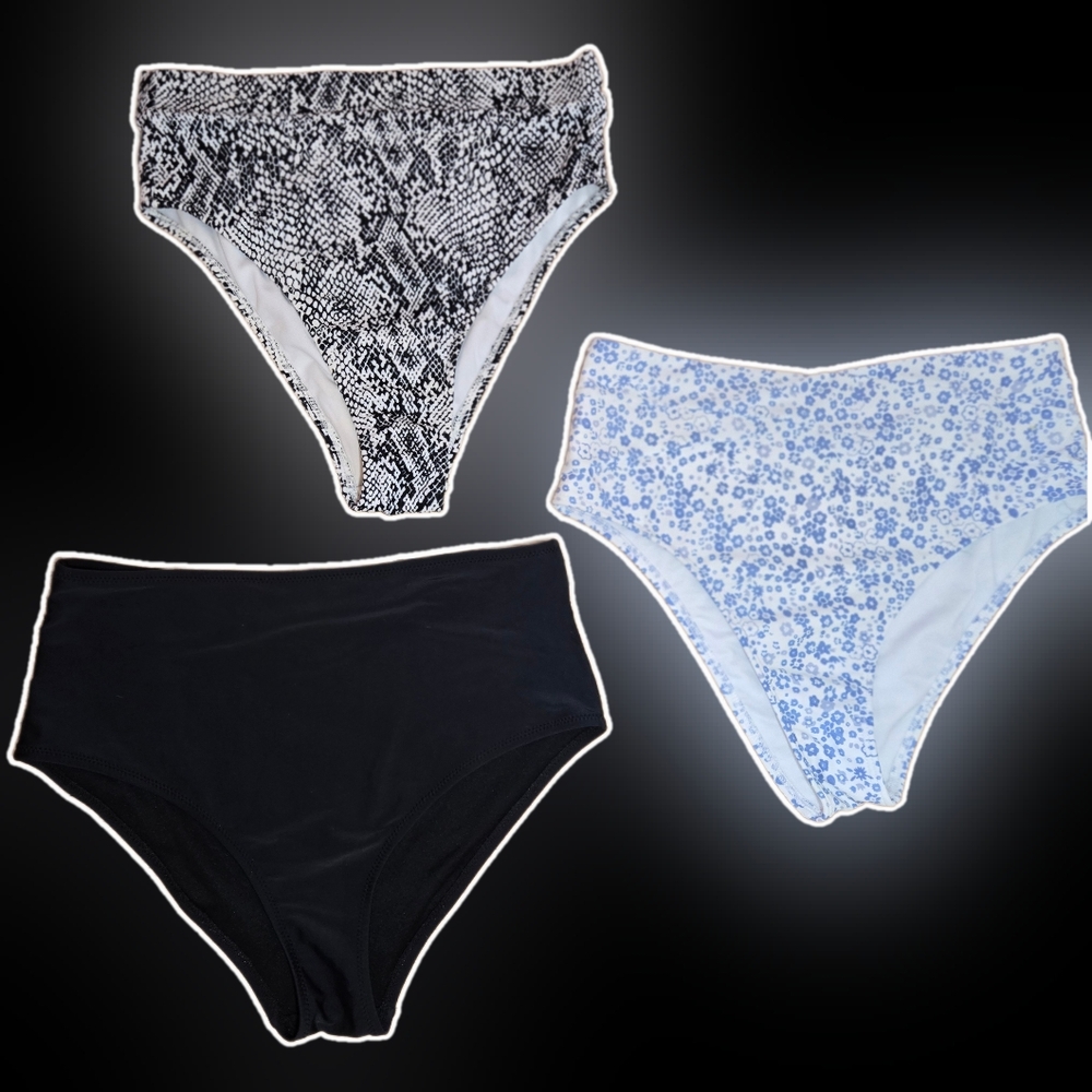 Medium High Waist Bikini Bottom Bundle